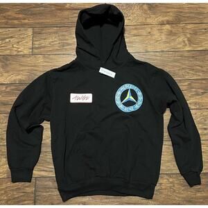 AWGE Mercedes Benz ASAP Rocky Size M Hoodie Sweatshirt Medium Black NWT A$AP MOB
